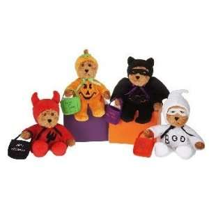 Teddy Bears in Halloween Costumes(CostumeBlack Bat)
