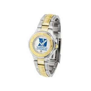  Duke Blue Devils Competitor Ladies Watch with Two Tone Band 