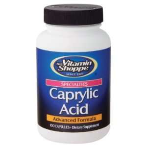  Vitamin Shoppe   Caprylic Acid, 2163 mg, 100 capsules 