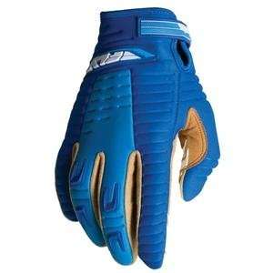 Fly Racing Youth Switch Race Gloves   2009   Youth Large/Blue/Sky Blue