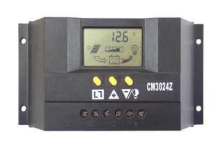 30A LCD display Solar Charge Controller Panel 12V 24V  