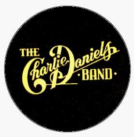  Charlie Daniels Band   Logo (Yellow On Black)   1 1/4 