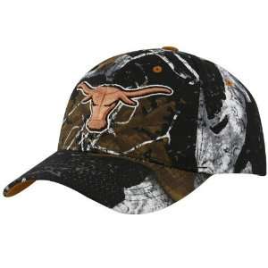 Zephyr Texas Longhorns Black Graphic Gameday Adjustable Hat  