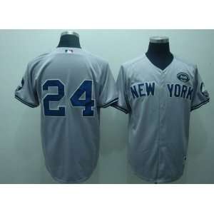  2012 New York Yankees #24 Robinson Cano Grey Jersey 