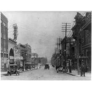  Street scene,movie theater,motion pictures,automobiles 