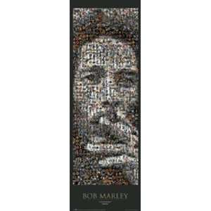  Bob Marley Mosaic Poster Print