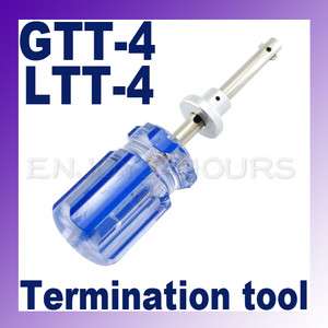 LTT 4 GTT 4 GTT4 CATV CABLE Locking Terminator Tool 4  