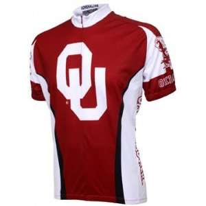  Oklahoma Sooners Short Sleeve Cycling Jersey Sports 