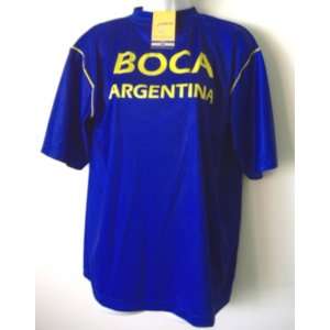  Boca Juniors Official Soccer Team Jersey Size Small Blue 
