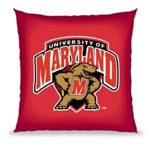  NCAA Sports 18 Toss Pillow Maryland Terrapins   College Athletics 