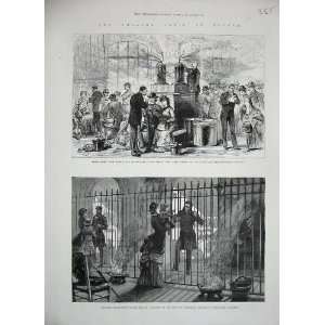   1884 Cholera France Paris Railway Station Marseilles