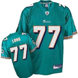  Miami Dolphins Jake Long Replica Team Color Jersey Sports 