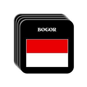  Indonesia   BOGOR Set of 4 Mini Mousepad Coasters 