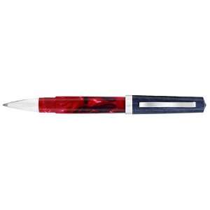  Omas New Bologna Collection   Red Swirl Rollerball 