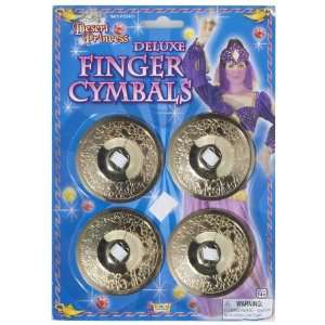  Deluxe Finger Cymbals (2 sets/pkg) 