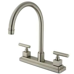 Elements of Design ES8798CQLLS Tempa Two Handles 8 Kitchen Faucet 