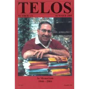    TELOS 131 Paul Piccone Russell A. Berman, G. L. Ulmen Books