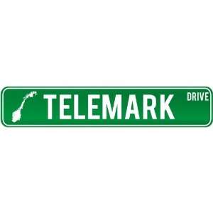 New  Telemark Drive   Sign / Signs  Norway Street Sign City  
