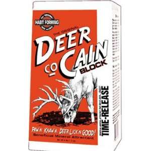  Deer Co Cain Block   6   4.5# Blocks Per Case Sports 