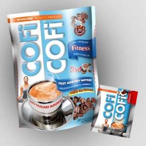 COFiCOFi Fitness bag   20 packets  Grocery & Gourmet Food