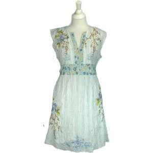  Marine Stripe Blue Bayou Naomi Obi Dress