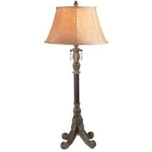 Kathy Ireland West Wing Candlestick Table Lamp