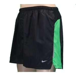  Nike Mens Dri Fit Reflective Running Shorts Black L 