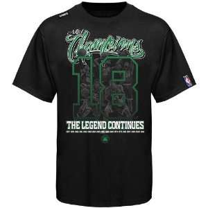  Boston Celtics Black 2010 NBA Champions Legend T shirt 