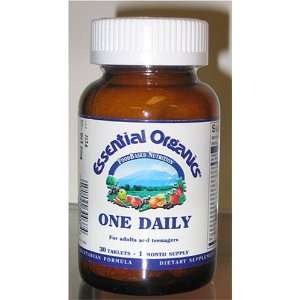  One Daily Multivitamin By Essential Organics   30 Tabs 
