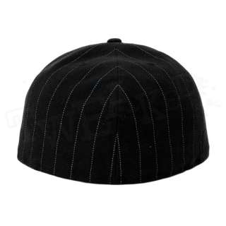 New 2012 Metal Mulisha Rockstar Pinned New Era Fitted Hat   Black 