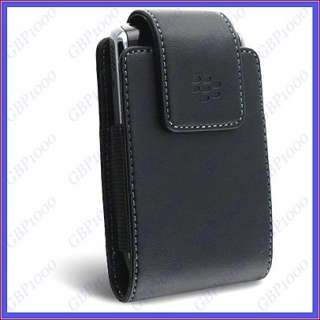 Holster PU Leather Case For Blackberry Bold 9780 9650  