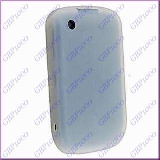 Soft Silicone Skin Case Cover For Blackberry Curve 3G 9330 9300 White