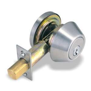  FD761 Satin Stainless Steel FD7 Single Cylinder Solid Brass Grade 