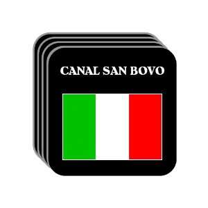  Italy   CANAL SAN BOVO Set of 4 Mini Mousepad Coasters 