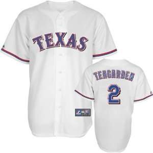 Taylor Teagarden Youth Jersey Majestic Home White Replica 