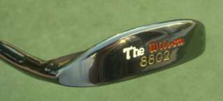 CUSTOM BLACK THE WILSON 8802 CAMERON NAPA STYLE PUTTER by DREAMPUTTERS 