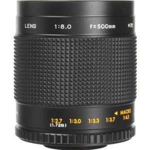  Bower 500mm f/8.0 Manual Focus Telephoto T Mount Lens 