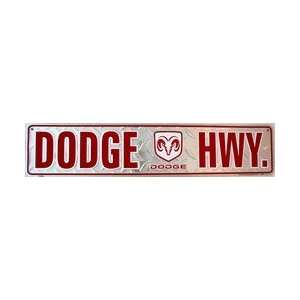  Dodge Hwy Metal Street Sign Patio, Lawn & Garden