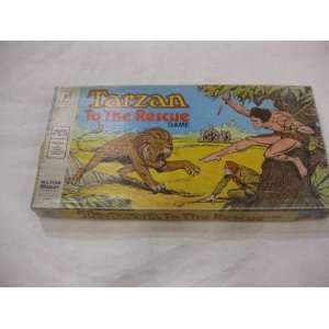    Vintage 1977 Milton Bradley Tarzan To The Rescue Game Toys & Games