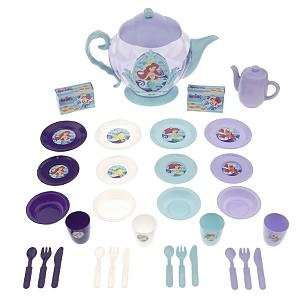   Princess Little Mermaid Tea Set  Ariel 31 pcs tea set Toys & Games