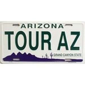  Tour AZ Arizona License Plate Plates Tag Tags auto vehicle 
