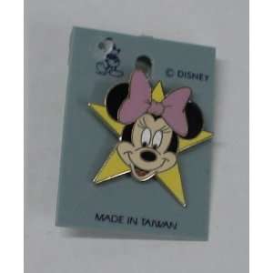  Vintage Enamel Pin  Disney Minnie Mouse 