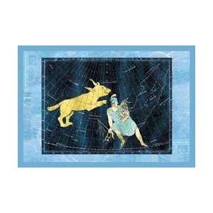  Lynx and Auriga #1 12x18 Giclee on canvas