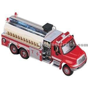   Scale International 4300 3 Axle Fire Tanker Truck   Red Toys & Games