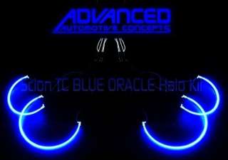 2005 07 Scion TC Headlight hid BLUE HALO Kit Demon Eyes  