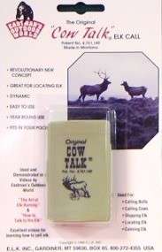 Elk Inc. Original Cow Talk Call Game Call Hunting New  