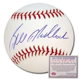  Bill Madlock Autographed Baseball