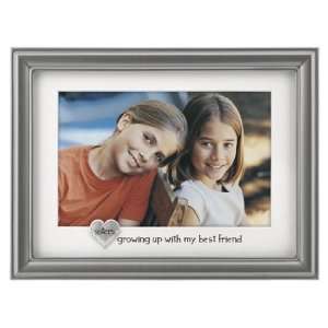  Malden Sisters Silver Charms Matted Frame, 4 by 6 Inch 