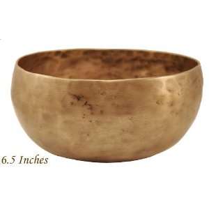   Hand Hammered 6.5 Inch Singing Bowl with Striker
