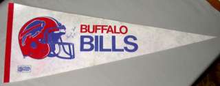Greg Bell Buffalo Bills Signed NFL Football Pennant  